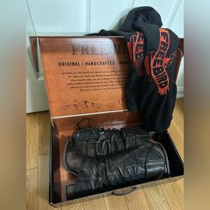 Freebird - Jules Black Slouch Snip Toe Cowboy boots
Sz 8 fits like a 7.5 or 7